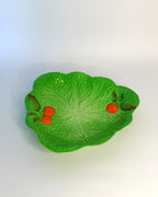 Lettuce Leaf and Tomato Serving Dish