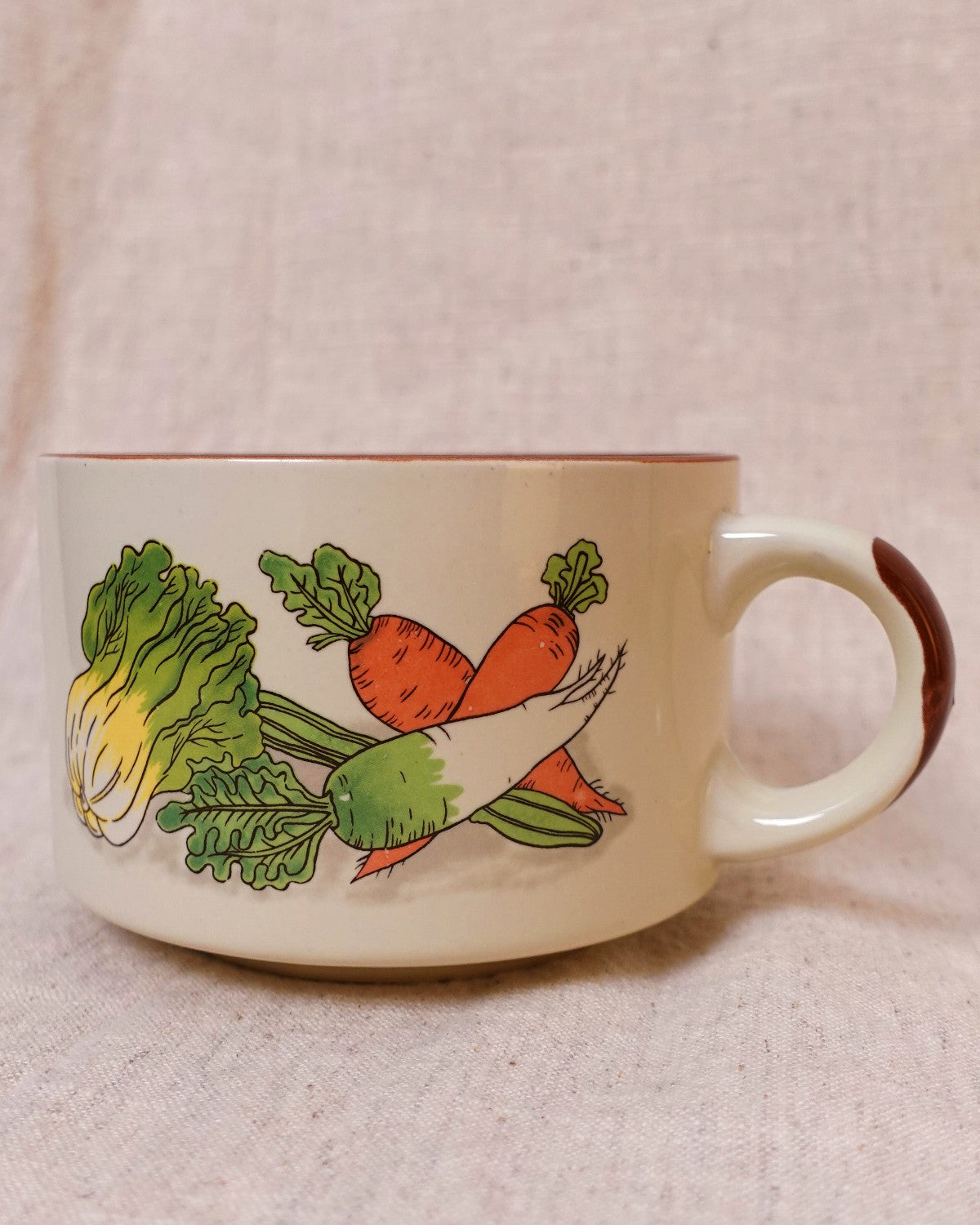Vintage Soup Mug