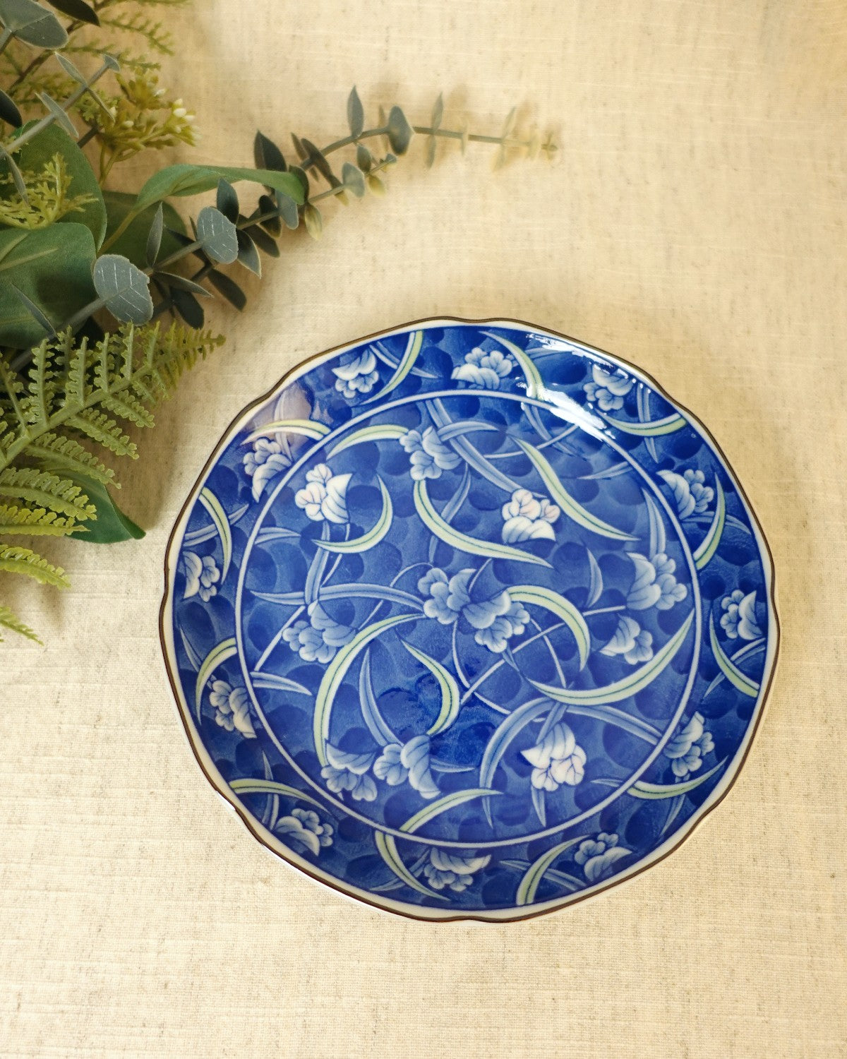 Vintage Japanese Porcelain Plate