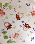 Vintage Ceramic Floral Platter