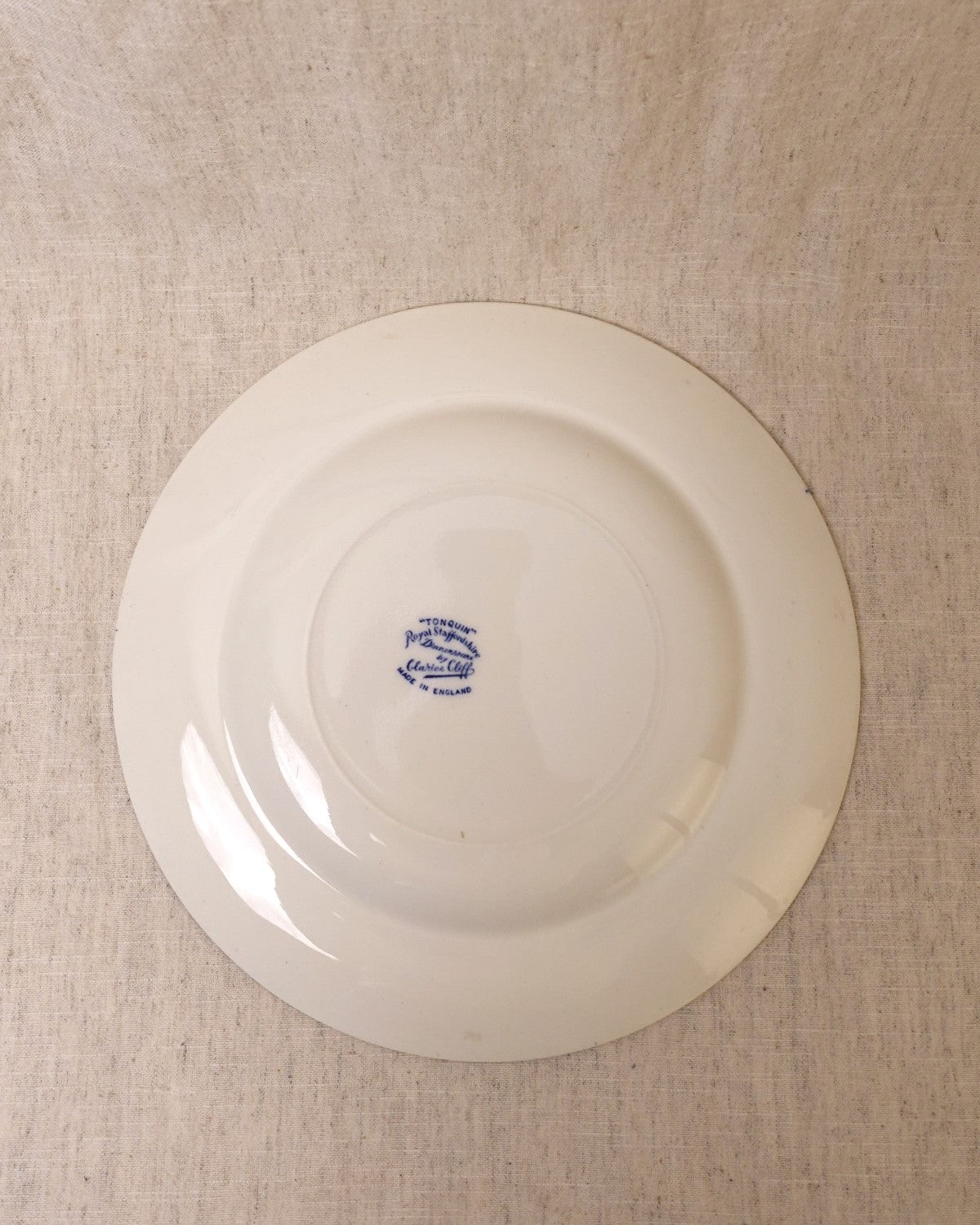 Vintage Blue and White Side Plate - Royal Staffordshire
