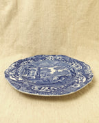 Vintage Blue and White Dinner Plate - Spode