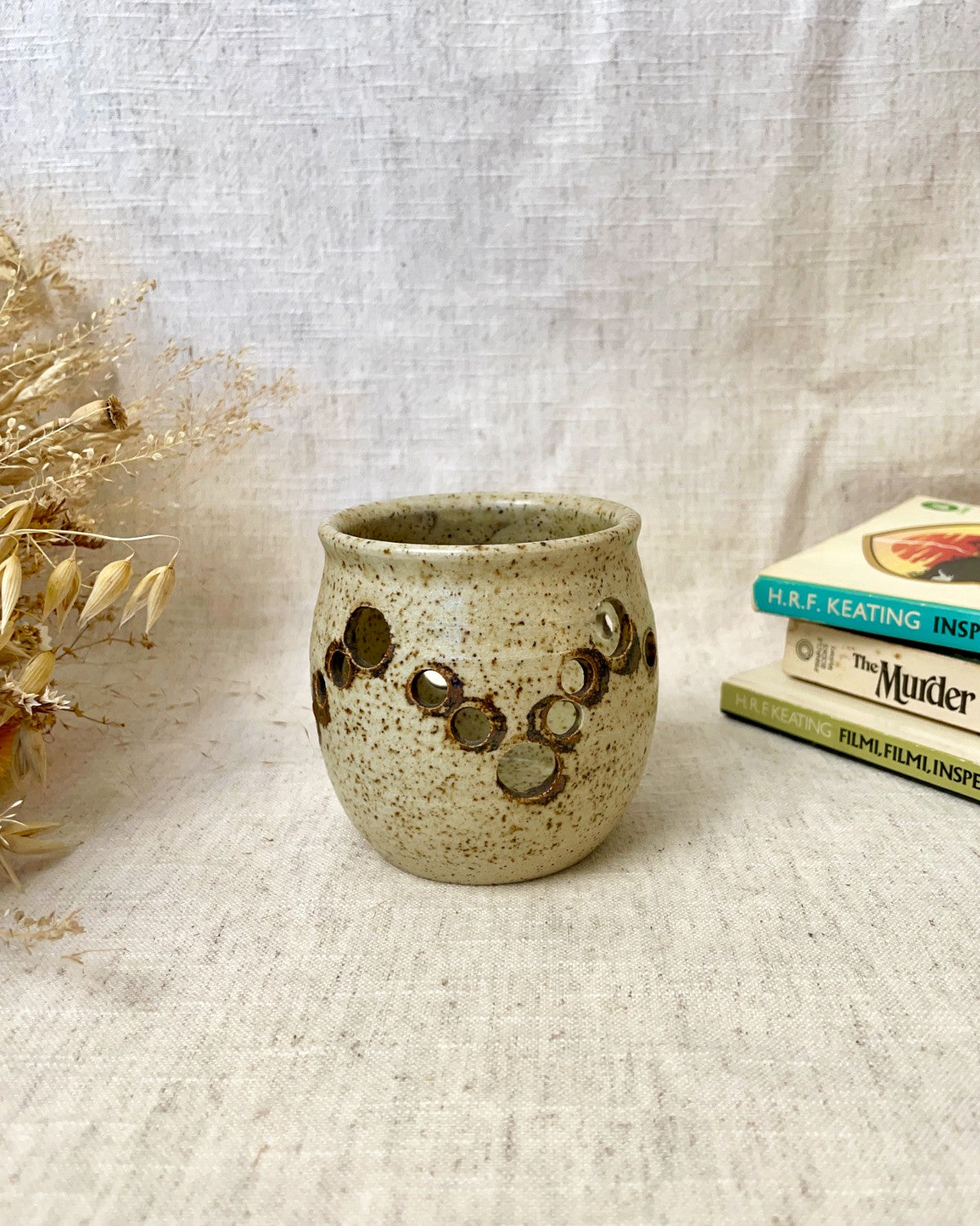 Studio Pottery Tealight Holder