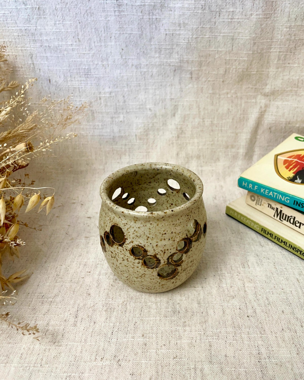 Studio Pottery Tealight Holder