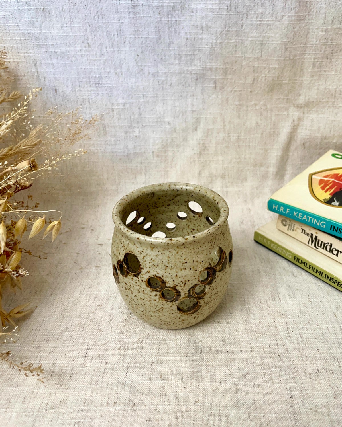 Studio Pottery Tealight Holder