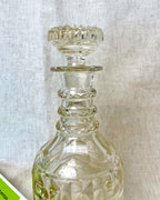 Vintage Cut Glass Decanter