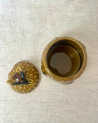 Vintage Bee Honey Pot with Lid
