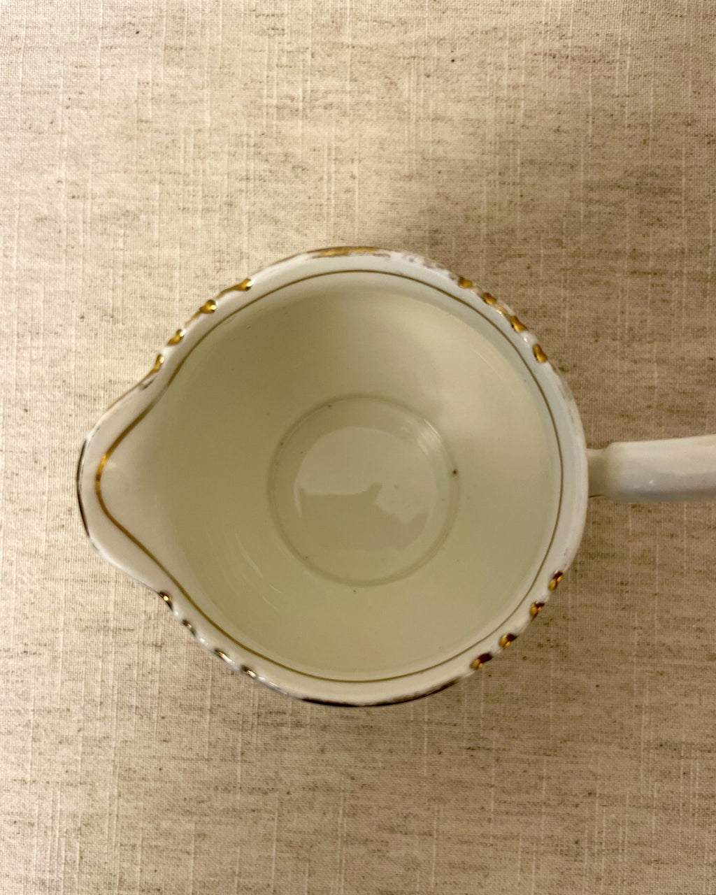 Vintage Floral China Milk Jug