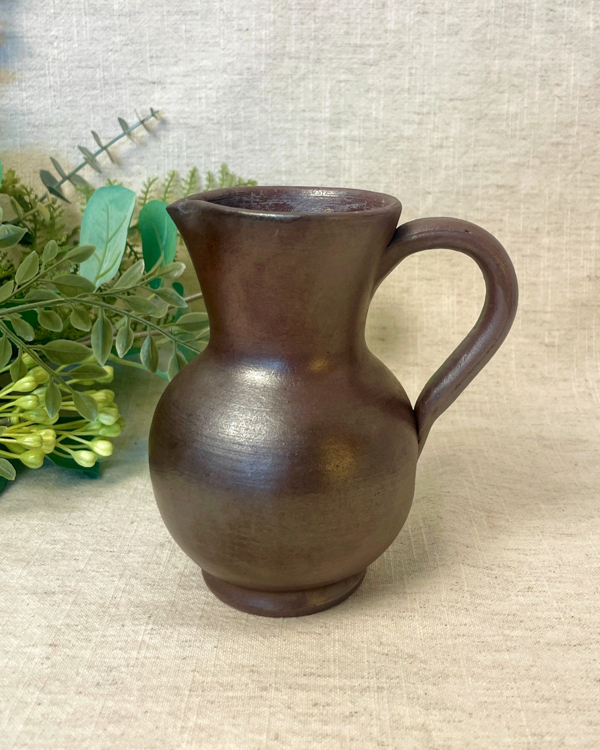 Metallic Earthenware Jug
