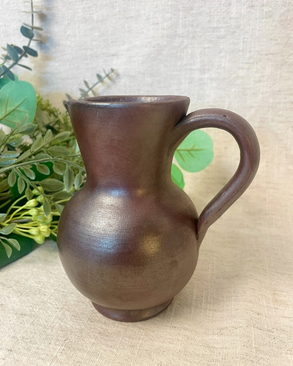 Metallic Earthenware Jug