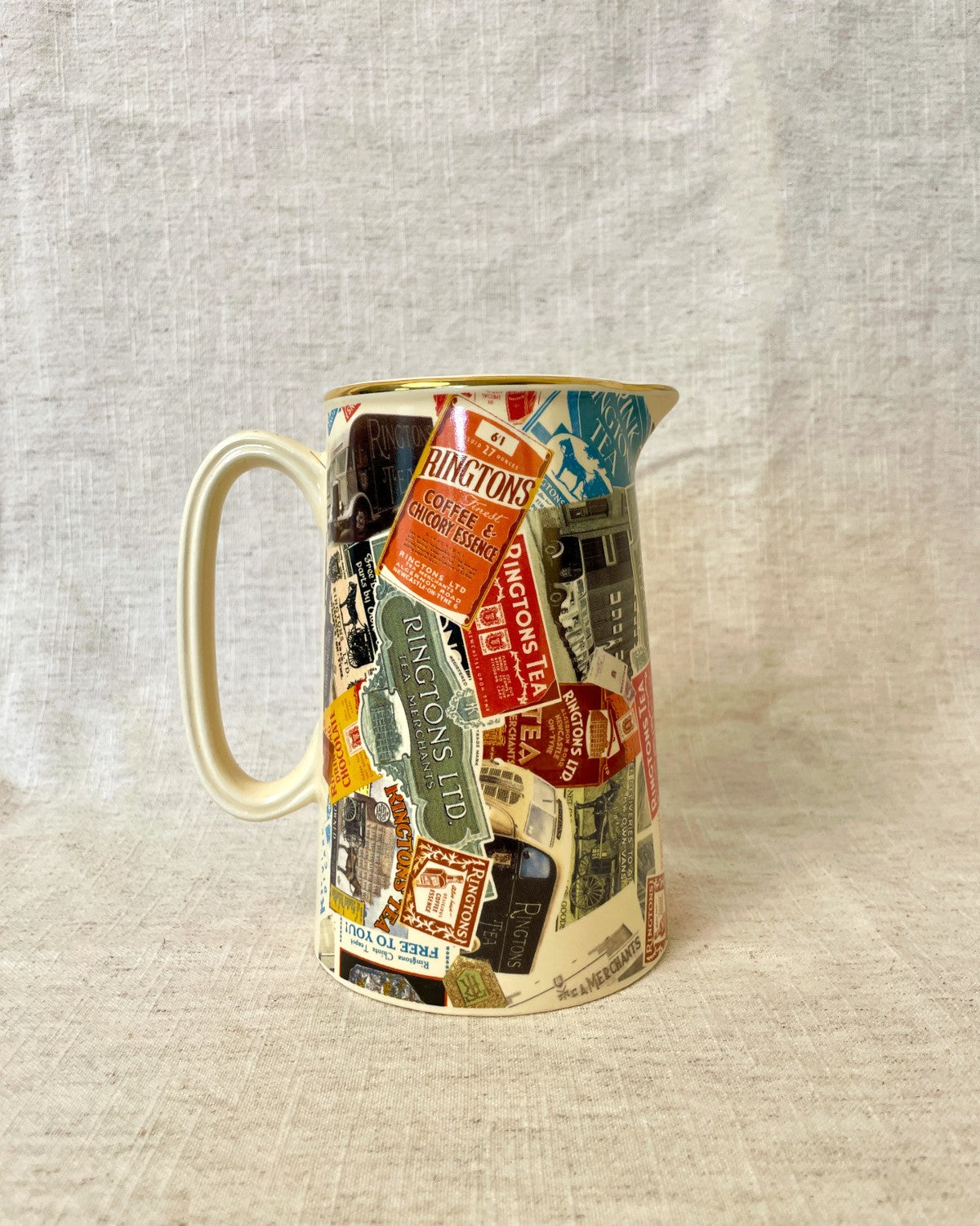 Ringtons Retro Packaging Ceramic Jug
