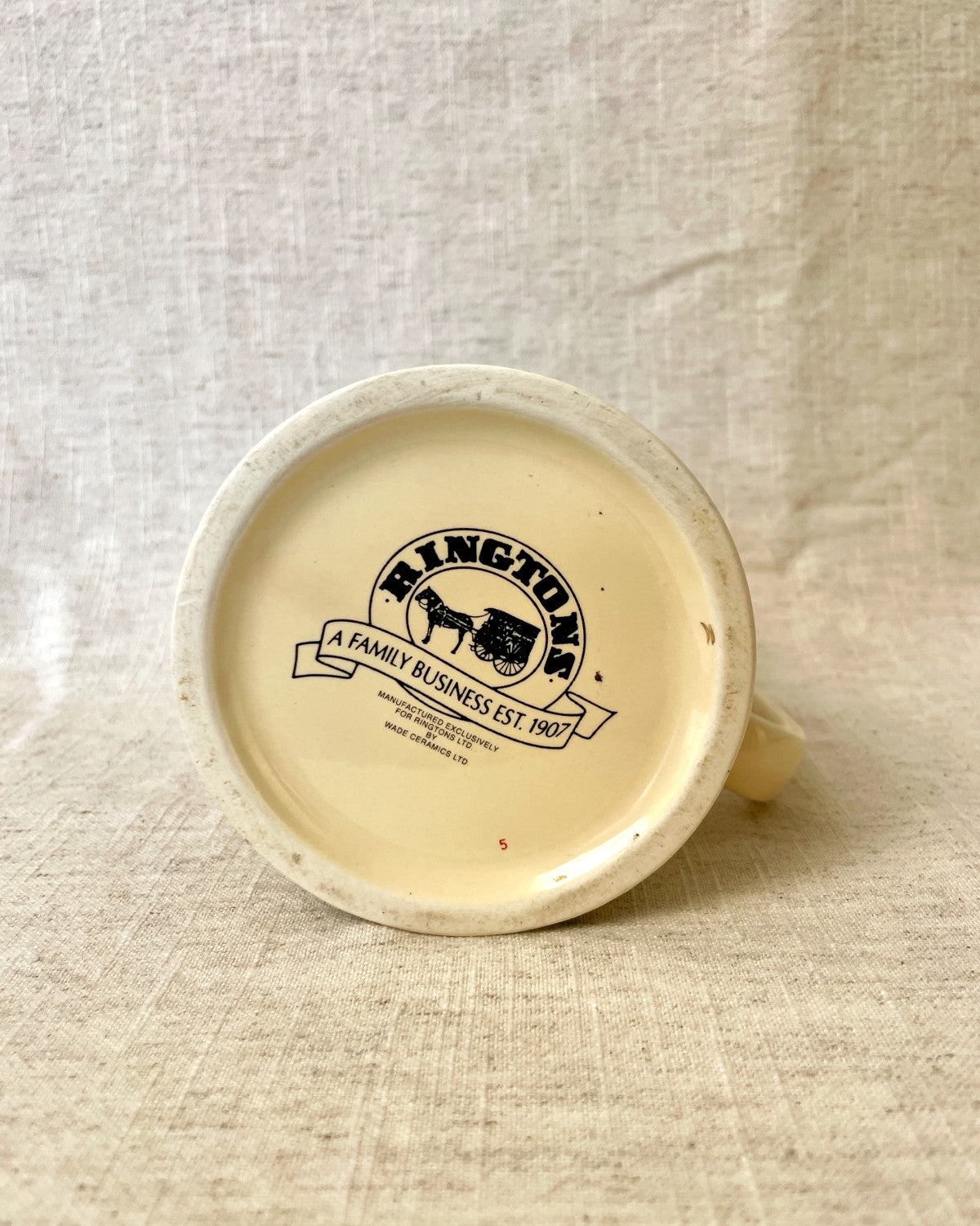 Ringtons Retro Packaging Ceramic Jug
