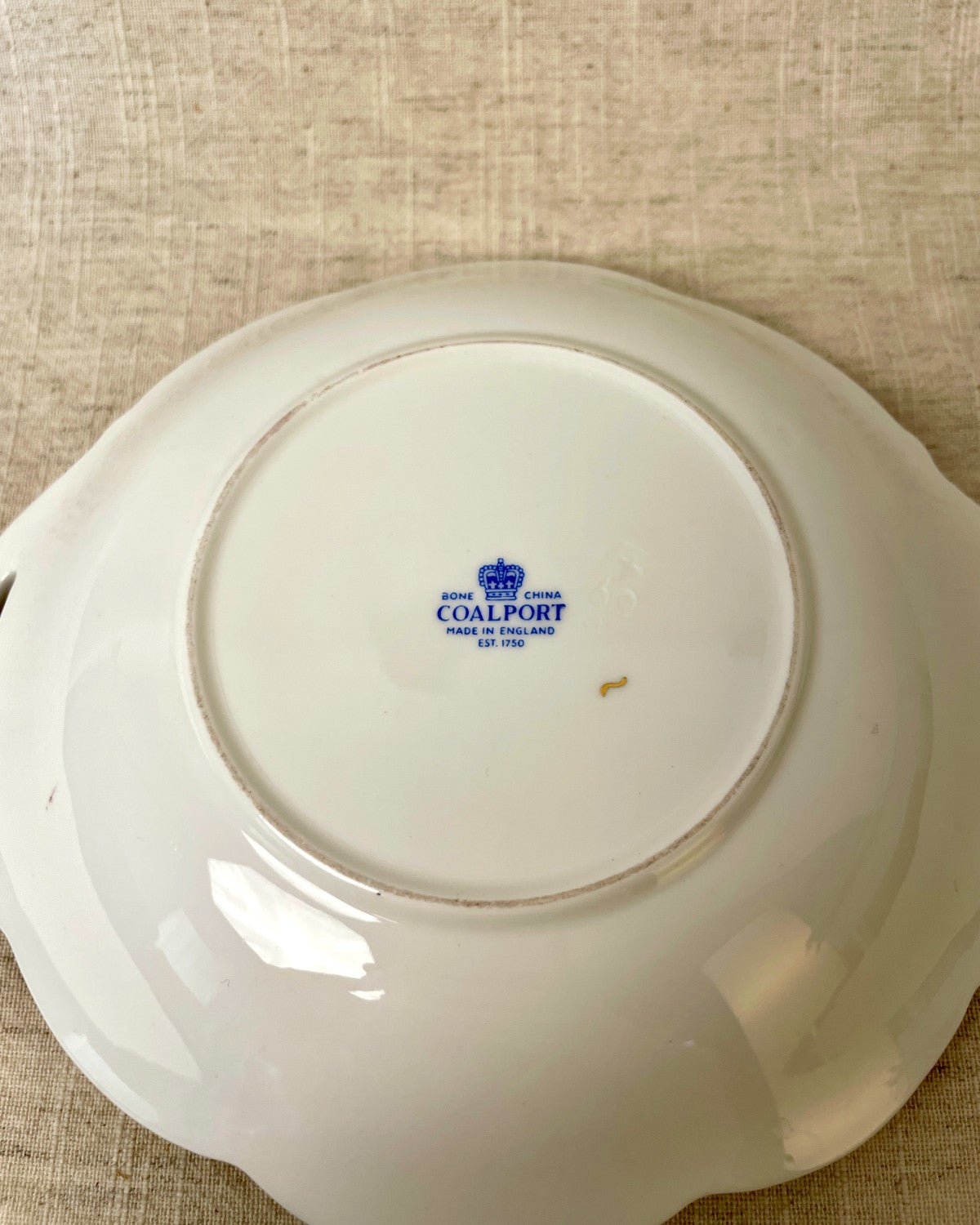 Vintage Coalport Twin Handled Bon Bon Dish