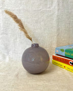 Purple Glass Bud Vase