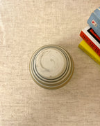 Small Stoneware Vase, Swirl Design