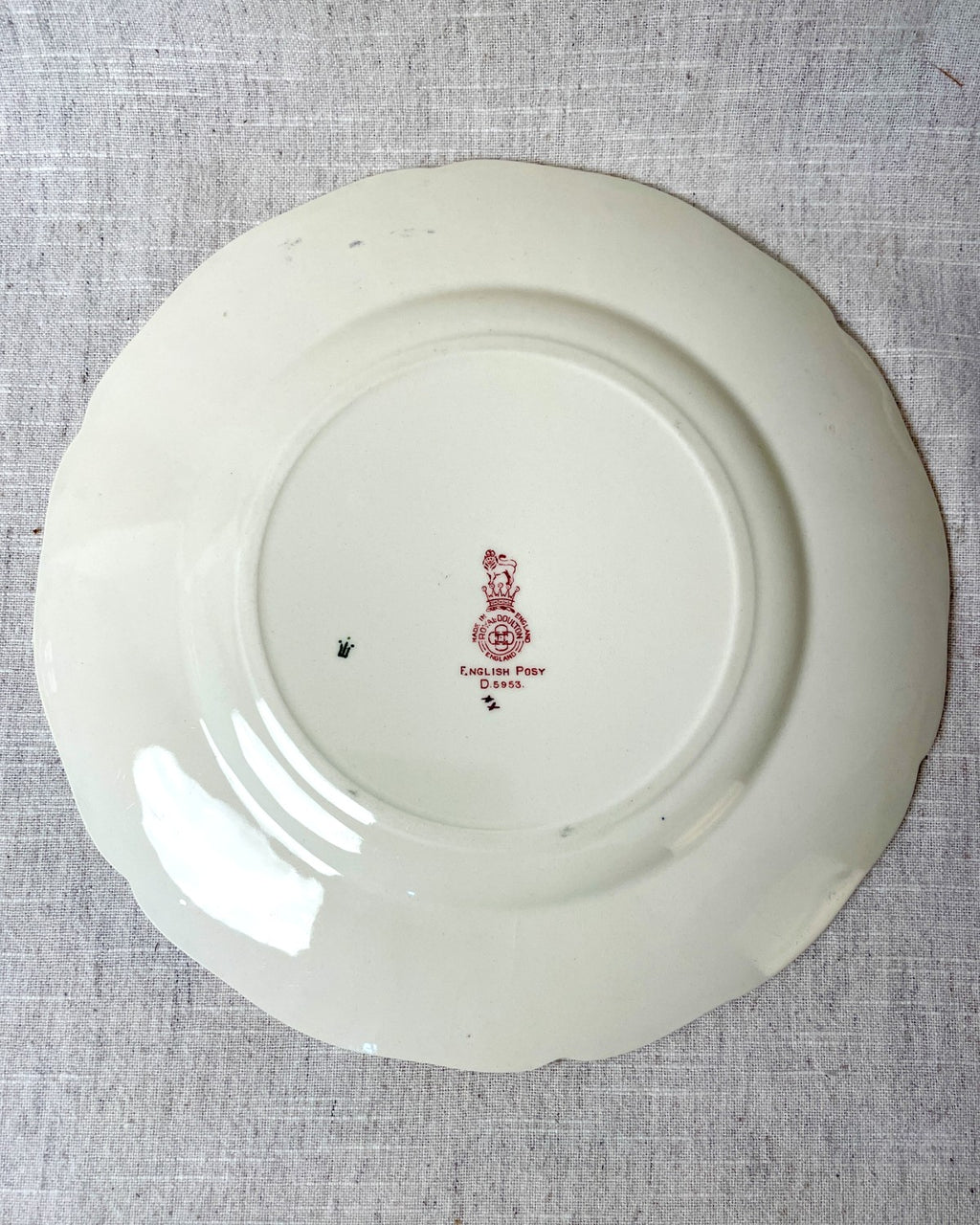 Royal Doulton English Posy Plate