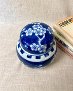 Vintage Chinese Blue and White Ginger Jar