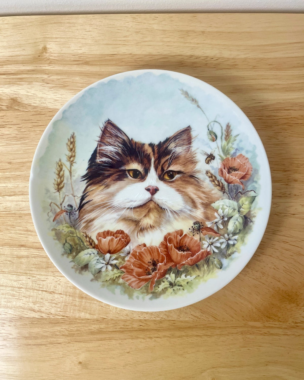 Royal Worcester Cat Decorative Plate