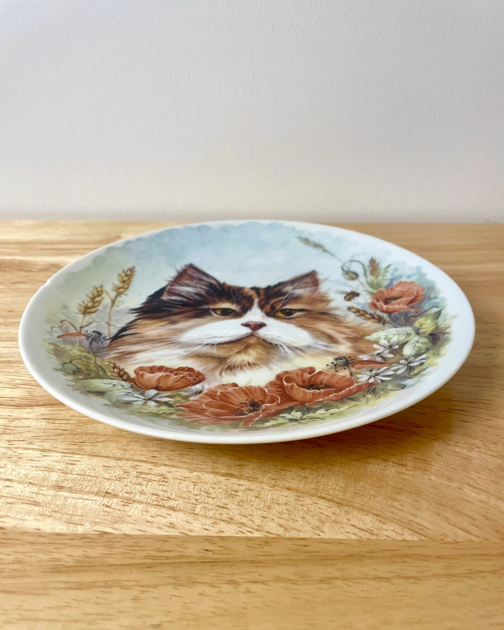 Royal Worcester Cat Decorative Plate
