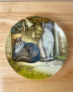 Cat Decorative Plate - 'Sunshine'
