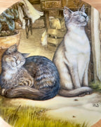 Cat Decorative Plate - 'Sunshine'