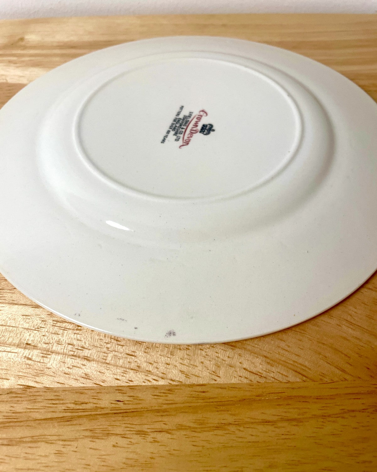 Crown Devon Decorative Plate - Kitten Quote